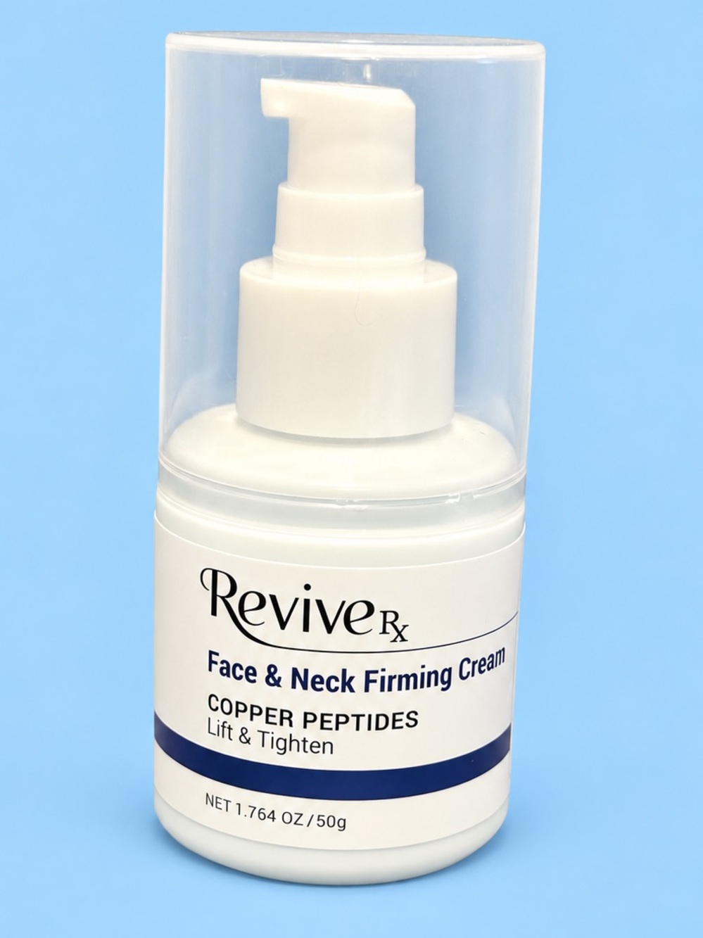 ReviveRX Face & Neck Firming Cream Copper Peptides Lift Tighten